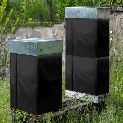 Winterization Wrap for Beehives with Adjustable Straps and Ventilation To Maintain Internal Temperatures Effectively