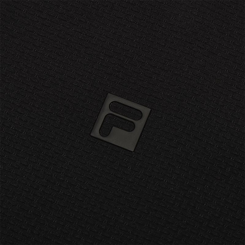 New FILA Golf Series Polo Shirt Women's Pitch Black A11W525103F-BK