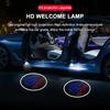 2PC/SET Car Door Welcome Light Led Car Projector Lamp for Toyota Corolla Yaris Chr Auris RAV4 Camry Highlander Car Accessories