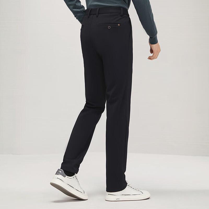 

Men s Far-Infrared Geometric Print Straight-Leg Casual Pants 37