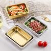 Practical Rectangular Cake Tins Efficient Stainless Steel Oven Tray For Roasting Baking Healthy And Rusts Resistant
