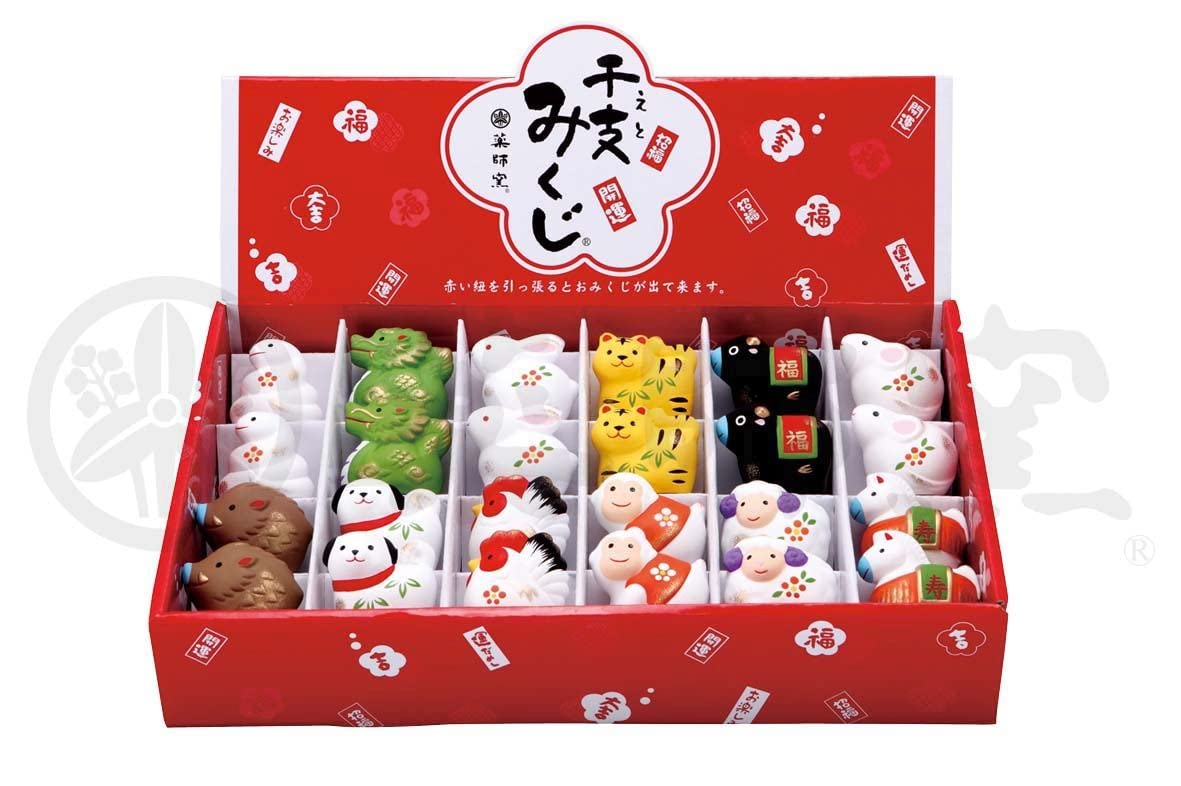 

Yakushigama Nishikisai Lucky Zodiac Fortune Display Set Interior Auspicious Body High x Wide [134] Ornament, Decor, Item, Colorful, Size 3.5-4cm