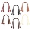 2pcs Artificial Leather Handle Replacement Accesories for Handbag and Shoulder Bag Craft Projects Shoulder Bag Strap