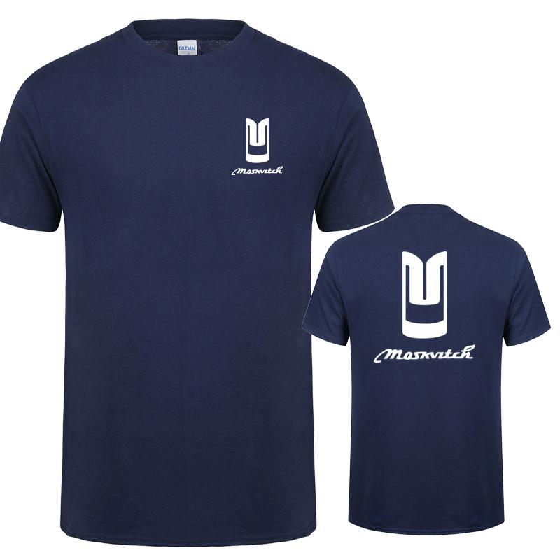 Moskvich T Shirt Summer Unisex Short Sleeve Cotton Tshirts Unisex Tops Tee Lh491