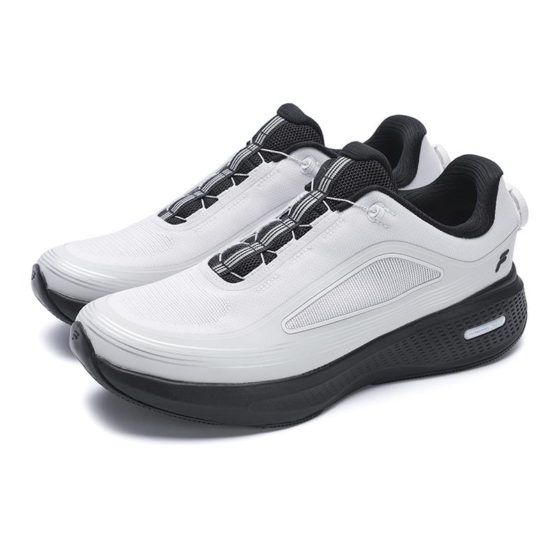 Fila Nuvole 3 Running Shoes Fashion Simple PU Mesh Low-Top Men Sneaker Rain-Mist-Gray A12M521103FNC