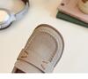 2025 Spring/Autumn Kids' Soft Leather Loafers - Versatile, Comfortable Shoes for Boys and Girls