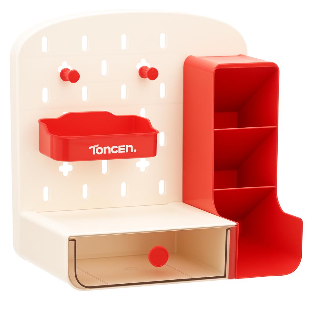 Desktop Storage Box Desk Pen Holder Storage Drawer Stationery Box Large Capacity for School Office Home Storage Rack