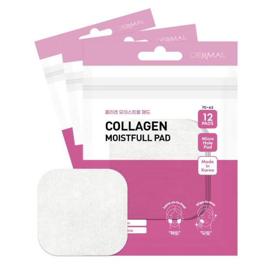 DERMAL Zestaw Próbny Toników w Płatkach 6 Rodzajów 12 Płatków/6 Rodzajów