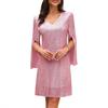 European and American New Sequin Sexy V-neck Pencil Short Dress, Loose Dress for Socialites