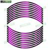 For NINJA ZZR1200 ZZR1400 ZZR1100 motorcycle 17 inch front and rear wheel decals reflective rim stickers decoration
