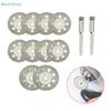 1Set Diamond Cutting Disc Electro-grinding Small Slice Saw Blades For Metal Cutting Rotary Tool Electric Grinder Parts