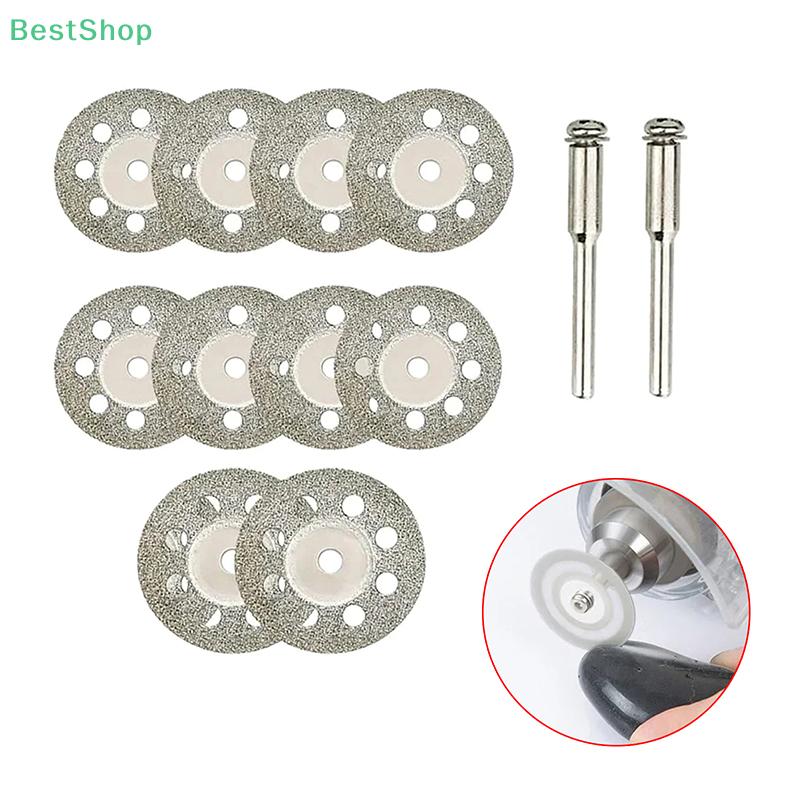 1Set Diamond Cutting Disc Electro-grinding Small Slice Saw Blades For Metal Cutting Rotary Tool Electric Grinder Parts