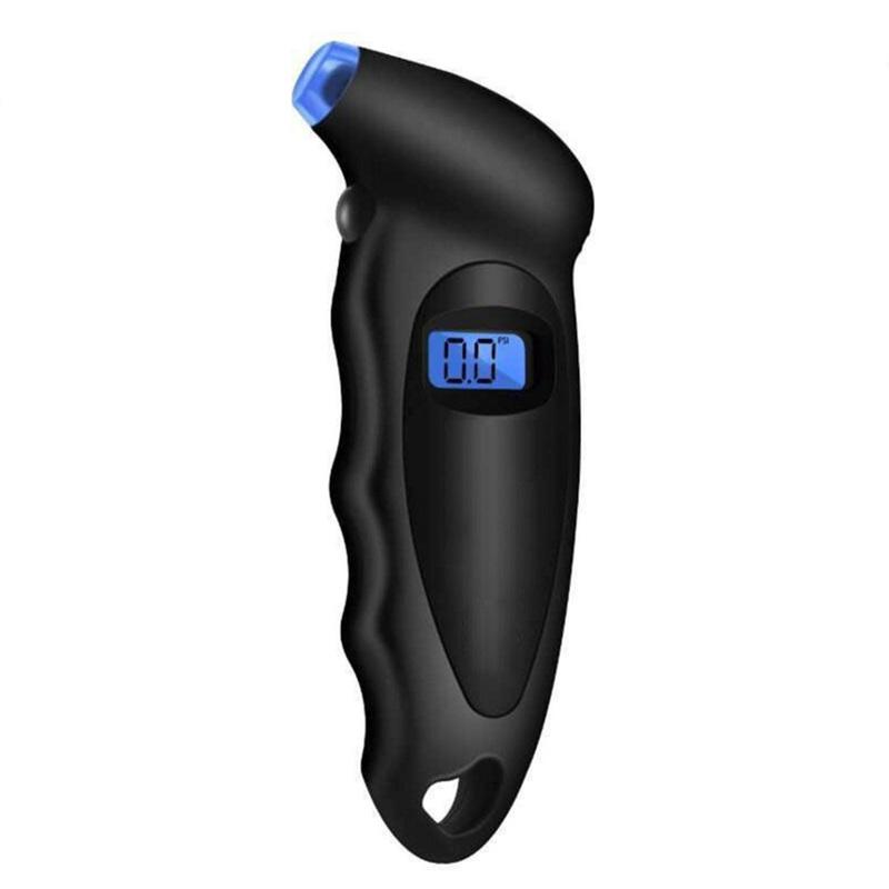 Digital Car Tire Pressure Gauge, Backlight LCD High Accuracy, Tyre Air Pressure Meter