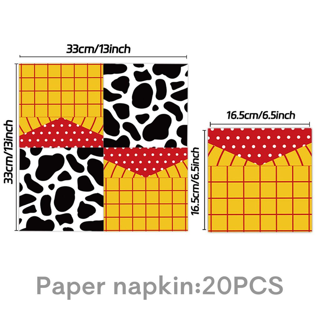 Toy Story Themed Party Supplies Birthday Decorations Party Arrangements Props Paper Plates Paper Cups Tablecloths