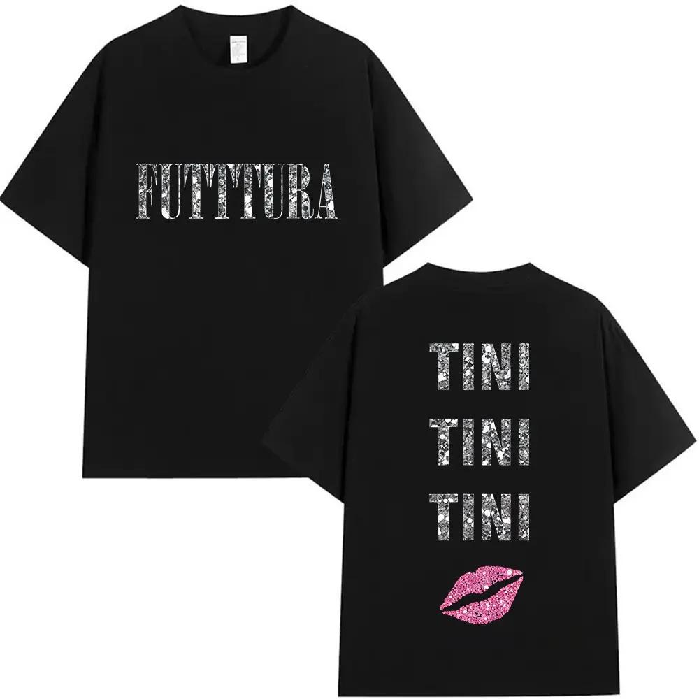 TINI STOESSEL FUTTTURA Tour 2026 Album TShirt Unisex Harajuku Streetwear Cotton Short Sleeve Tops Women And Unisex Tshirts