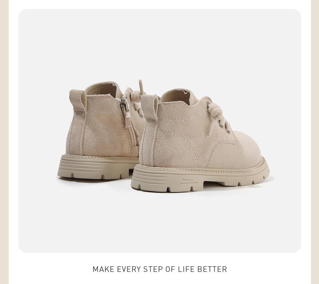 Winter Toddler Boots: Cotton Baby Walker & Martin Boots with Plush Lining