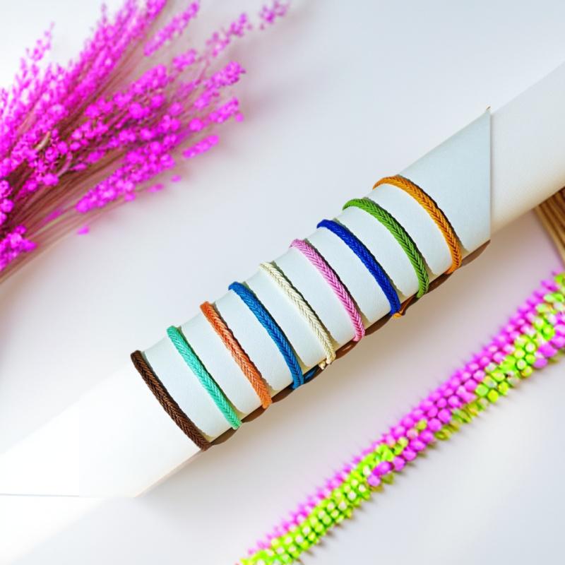 Versatile Unisex Handmade Adjustable Waterproof Woven Bracelet