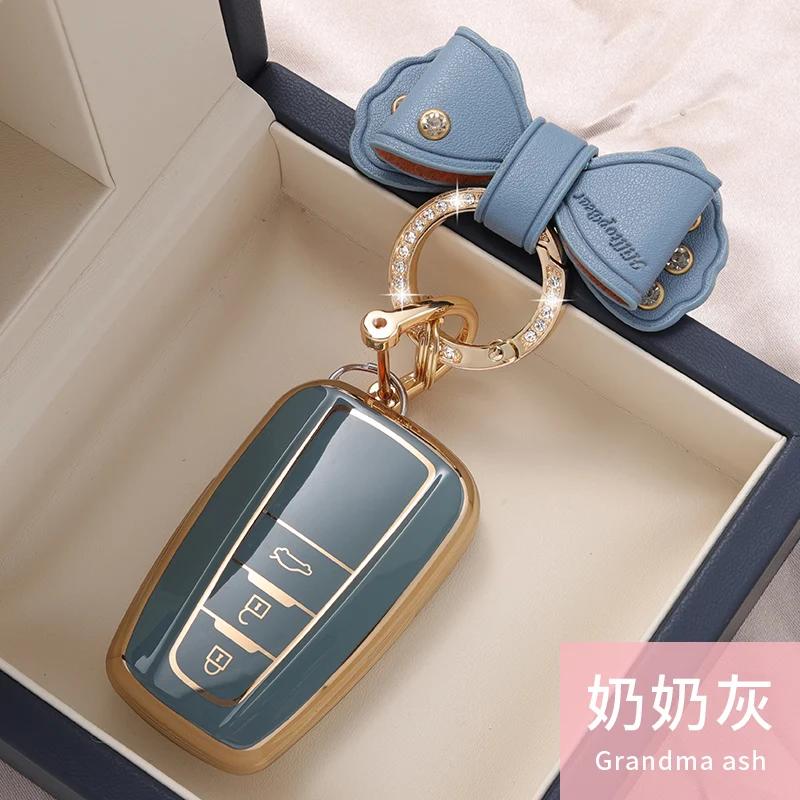New Tpu Car Key Case Cover Protect Shell Bag For Toyota Prius Camry Corolla Chr C-Hr Rav4 Altis Land Cruiser Prado Accessories