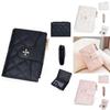 Minimalist Pu Material Ladies Short Wallet With Letter Printed And Card Organizer For Women