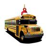 Christmas Vehicle Ornament Acrylic Truck Tractor Airplane Christmas Tree Ornament For Holiday Party Decoration Home Ornament