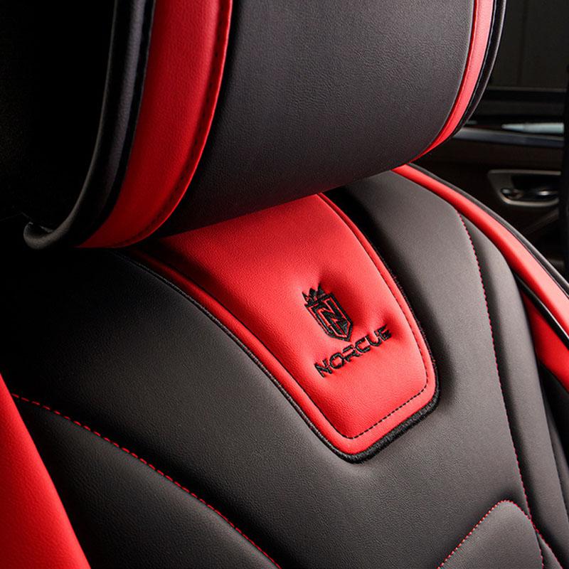 1 ks Univerzální PU kožený potah předního sedadla Odolný a prodyšný polštář Vodotěsný Ochranný polštář Potah autosedadla