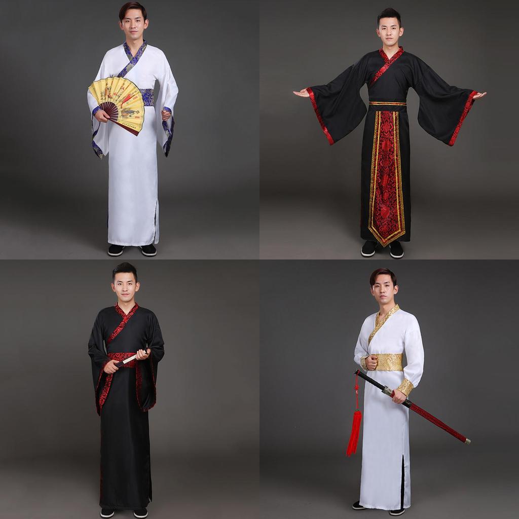 Exquisite Ancient Chinese Traditional Hanfu Costume For Men With Perfect Stitches