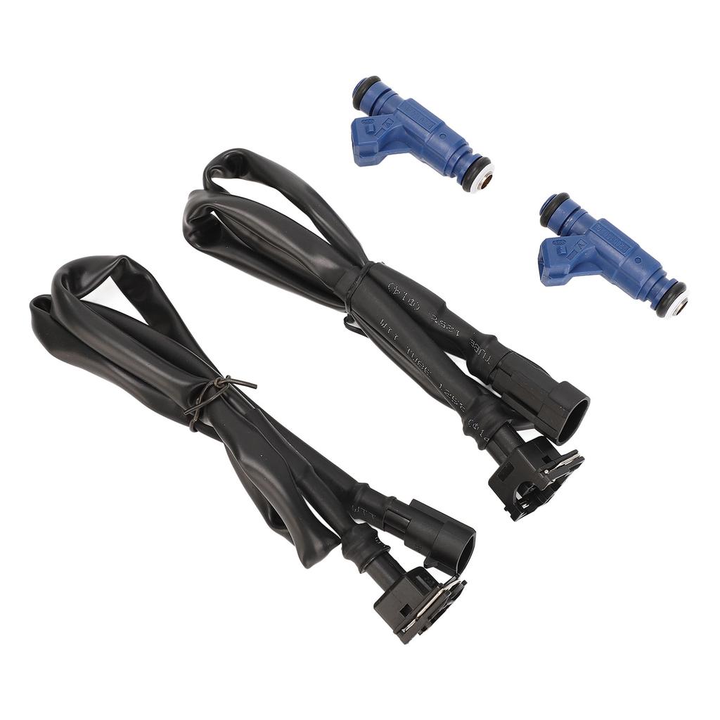 Fuel Injector Set with Pigtail Harness 1202863 Replacement for Polaris Ranger Sportsman RZR