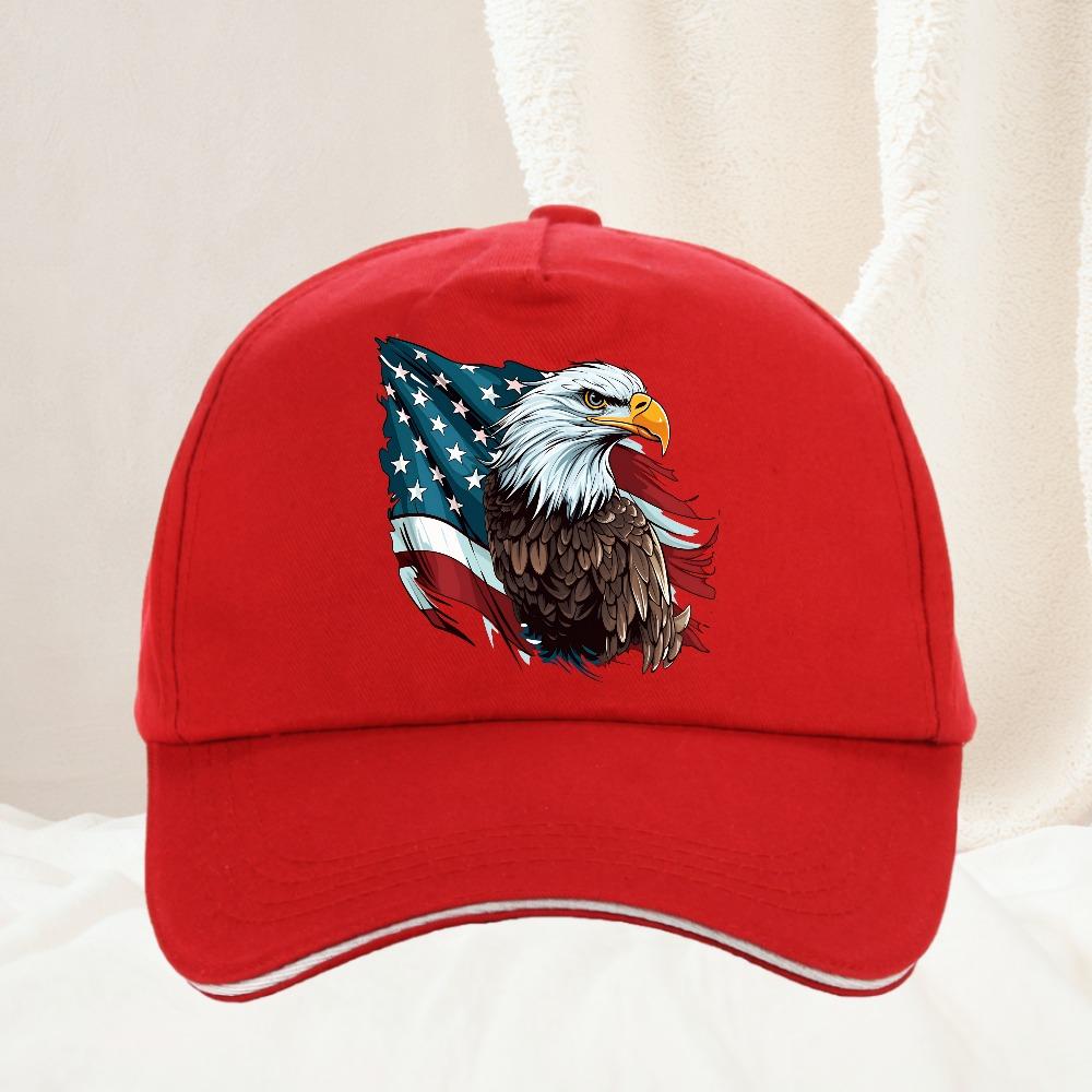 American Flag Eagle Baseball Cap Adjustable Unisex Sun hat Spring Autumn baseball cap Sport cap Hip Hop Fitted Cap Adjustable