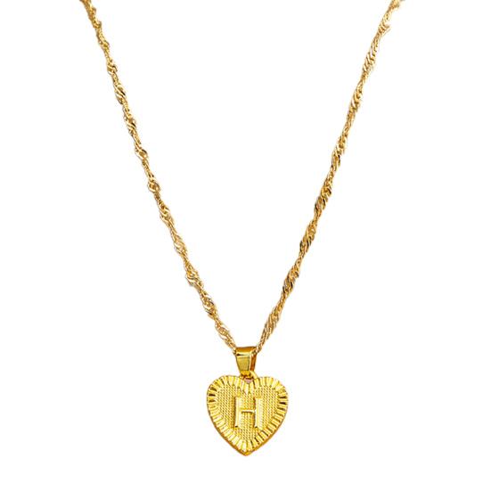 

Привлекательное ожерелье, универсальный аксессуар, нежный H