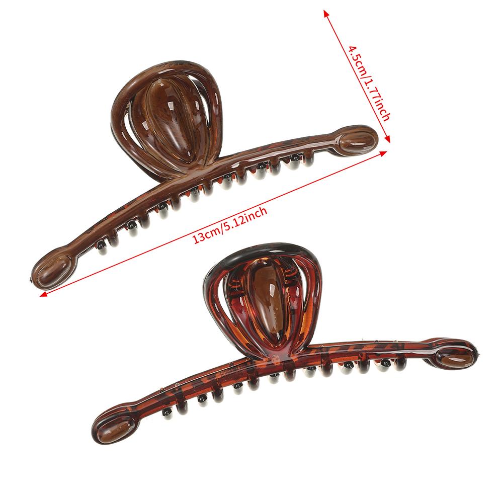 13cm Große Einfache Haarspangen Haarnadel Mode Haaraccessoires Haarklammer Für Frauen Mädchen