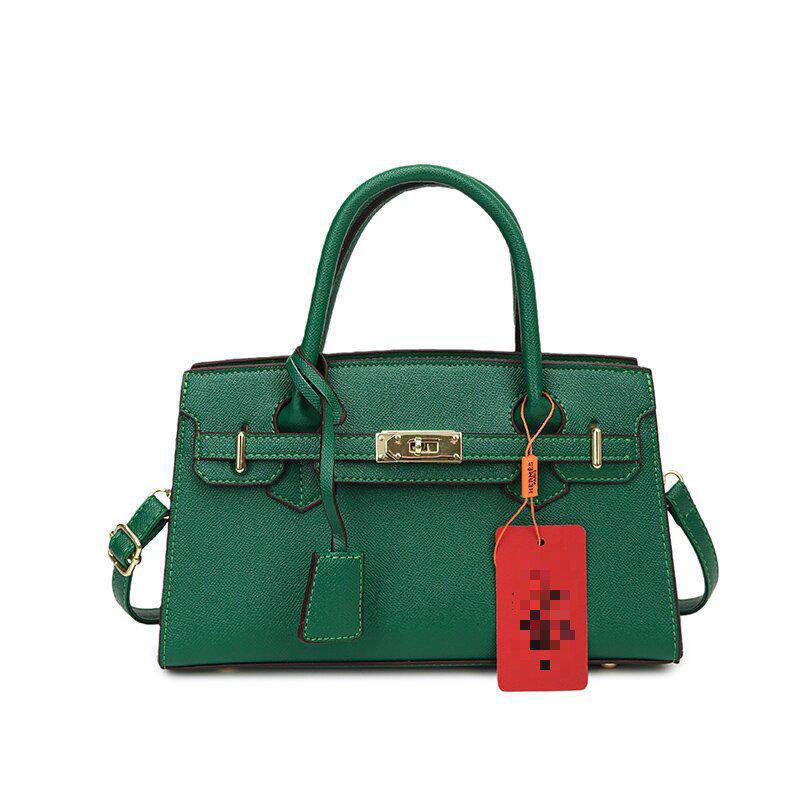 2025 Korean Style Large Capacity Textured Platinum Handbag - Versatile Women's Shoulder Crossbody Bag