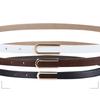 Elegant U Shaped Alloy Buckle Waist Belt Versatile Accessory for Trendy Women's Wardrobe