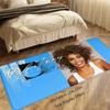 Fußmatte Willkommen Fußmatte für Eingangsbereich Whitney Houston Badezimmer Flur Teppich Küche Wasserabsorbierende Matten Flauschige Heimdekoration