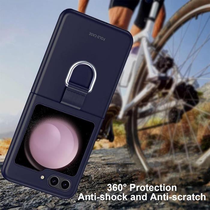 Coque de protection - Samsung - Galaxy Z Flip 6 - Antichoc - Anti-Rayures - Boucle en métal