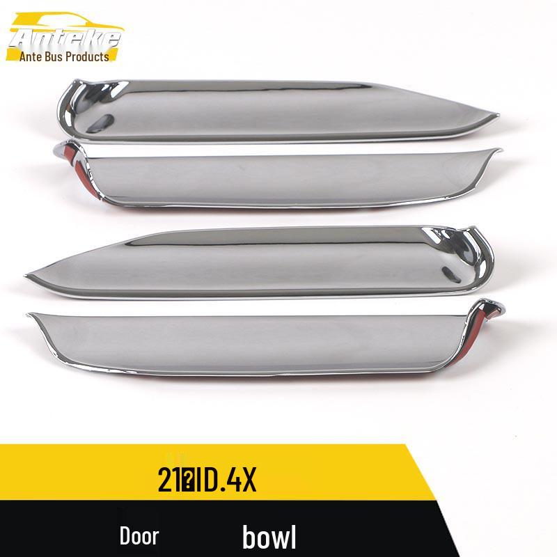 Compatible 21 ID.4X Door Bowl Anti-Scratch Cover Decorative Sticker - Exterior Accessories