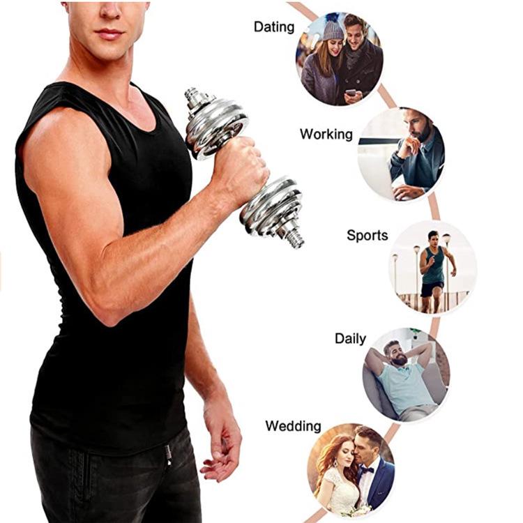 Men's and Women's Intense Sweat Body Shaper Vest for Running, Yoga, and Fitness Abdomen Control.