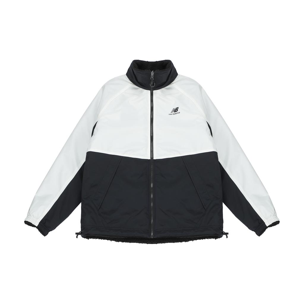 New Balance Sports Warm Reversible Jacket Asia Sizing 'White Black' Unisex 6DC39703-BK