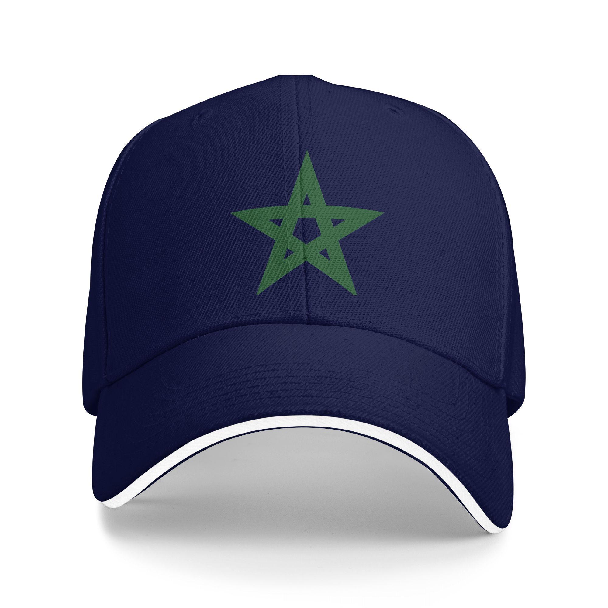 

MOROCCO Moroccan Flag Casual Baseball Cap Summer Trucker Hat Dropshipping Tennis Skate Hip Hop Hats Unisex Men Baseball Caps One Size