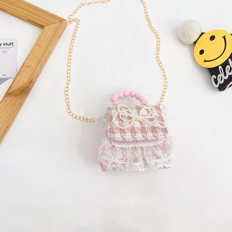 Adorable Mini Korean Princess Crossbody Bag For Kids Featuring Cute Bunny Design