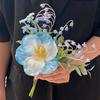 Fake Plants Artificial Flower Bunch Room Decor Decorative Fake Flower Desk Accessories Wedding Party Flower Supplies