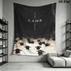 The Silence of the Lambs Wall Tapestry Aesthetic Wall Hanging Printed Fabric Blanket Decorative Tapestries for Bedroom Living Room Home Decor
