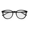 Gucci optical glasses [Available prescriptions] Integrated plate nose pads 001 (black frame/clear lens) 51 dust bag + glasses case (random color)