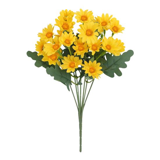 

Искусственные хризантемы Реалистичные искусственные осенние цветы Устойчивый к УФ-лучам букет искусственных цветов Искусственные хризантемы для дома, фермерского дома, осеннего внутреннего и наружного декора 1pc жёлтый