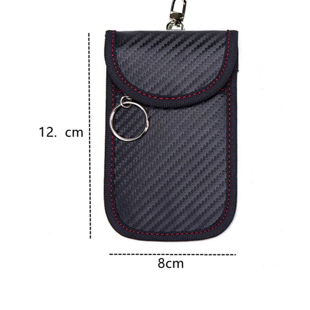 Compact Faraday Bag: Anti-Theft RFID & Signal Shielding for Mobile Phones & Car Keys