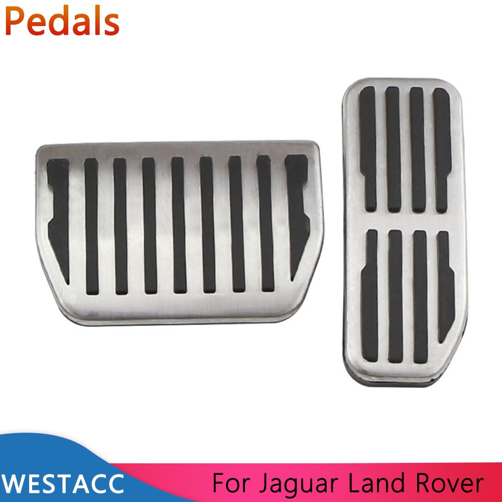 Autopedale Gasbremspedalabdeckung für Land Rover Evoque Discovery Ranger Rover Velar für Jaguar XFL XE F-Pace AT