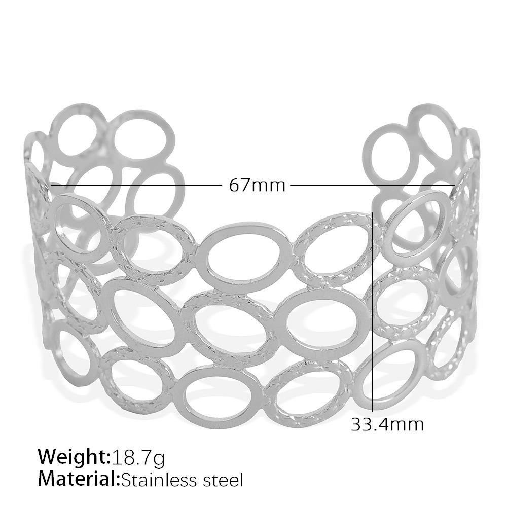 Bracelet Elegant Fashion Gold-Plated Hollow Bamboo Bracelet Retro Fashion Personality
