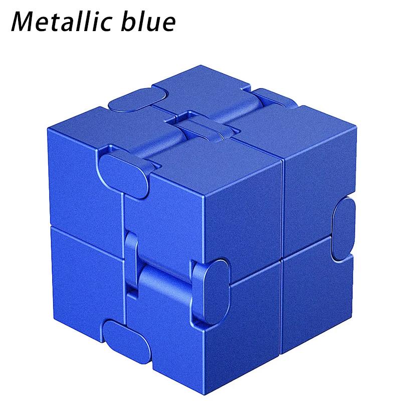 

Magic Cube Stress Relief Toy Infinity Cube Portable Educational Toys Decompress Relax Toys for Children Adults Christmas Gift 3.8cm
