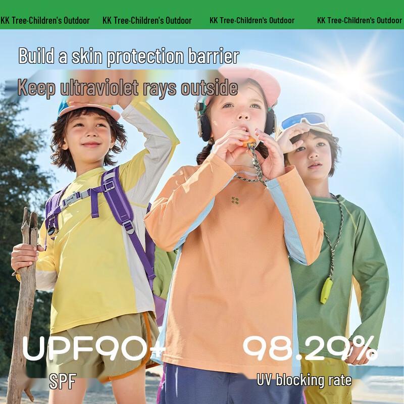 Kocotreekk Kids' UV Protection Cool-Feel Long Sleeve Sun T-Shirt