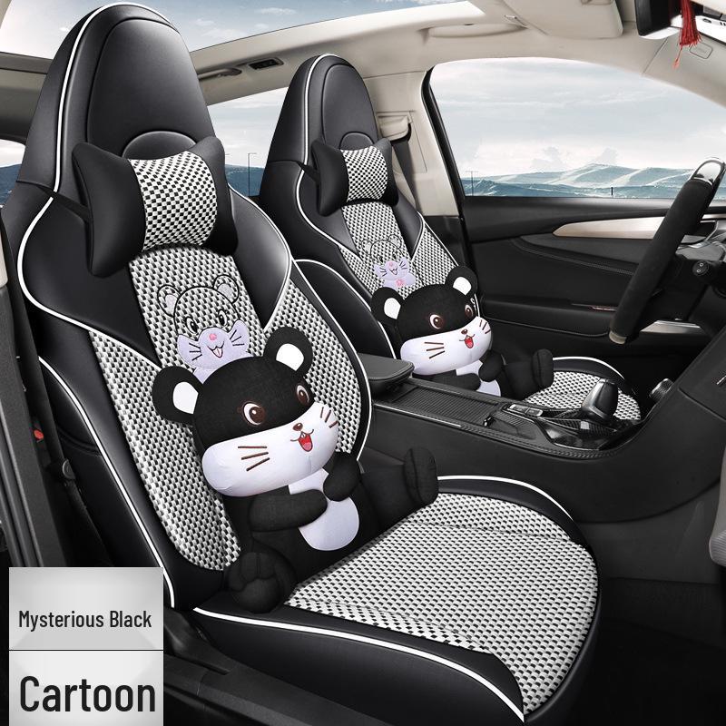 HT Custom Leather Car Seat Cover for Lynk&Co 0605030201 - All-Season, Full Package Cushion