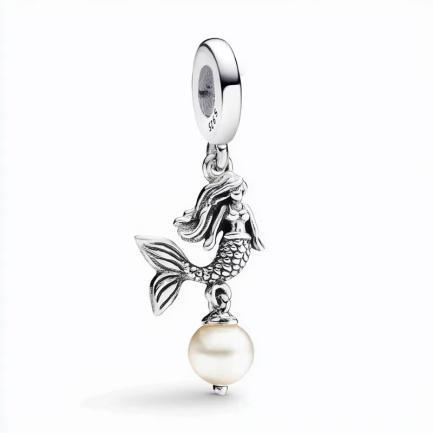 New 925 Silver Cute Cartoon Animal Beads Lion Bear Dog Mouse Fit European Bracelets DIY Accessories Magic Hat Charm Jewelry